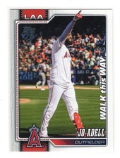 2026 Topps Series 1 Celebrations - Walk This Way SP Jo Adell - Angels