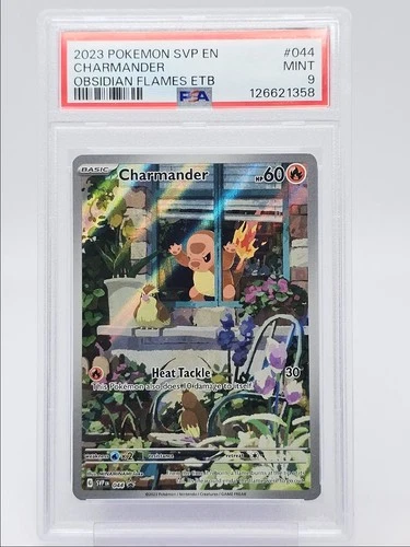 CHARMANDER 2023 POKEMON SVP OBSIDIAN FLAMES BS PROMO #044 PSA 9 Q5677