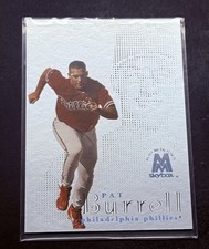 1999 Skybox Molten Metal Heavy Metal Fusion Pat Burrell #2F Rookie RC