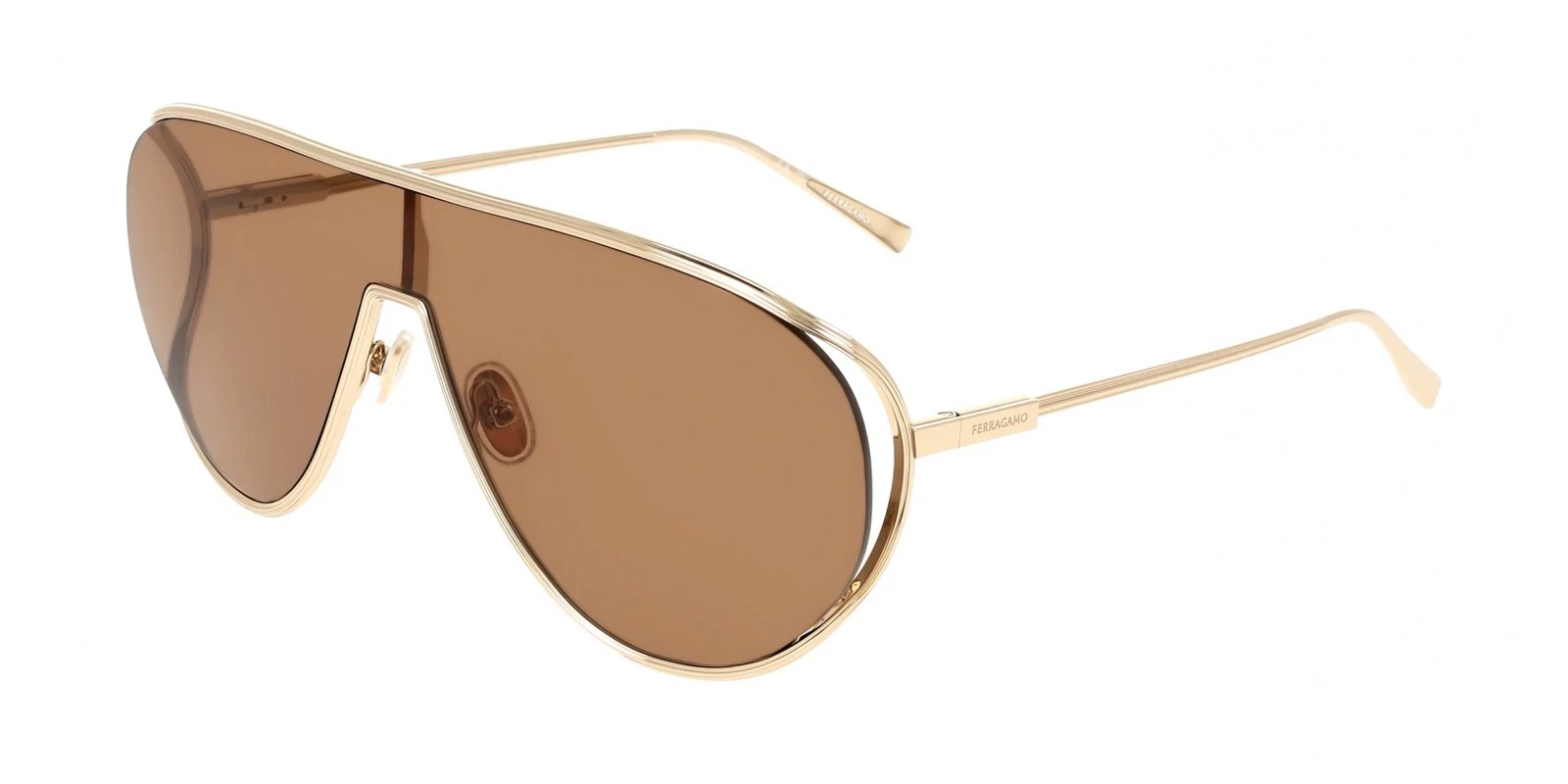 Ferragamo — Ferragamo Sunglasses SF323S Gold 63/20/140 Women
