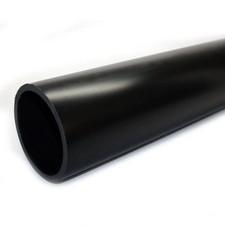 VENTRAL DWV Drain Pipe - Black ABS Custom Size and Length 1-1/2" (1.5) Inch