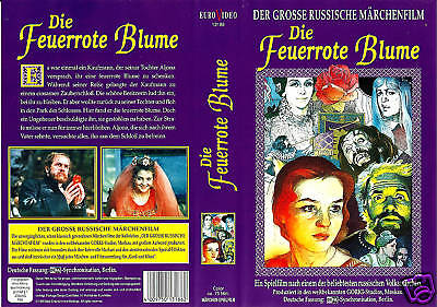 Vhs Die Feuerrote Blume Russischer Marchenfilm Ebay