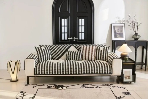 Universal Chenille Sofa Cover Sofa Pad Sofa Mat Room Non-Slip Couch Cushion - Bild 10 von 29