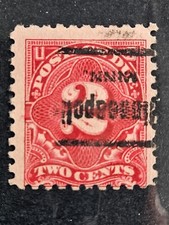 US Stamp Sc J60, 2c Postage Due p10x10, Used VF CV$75.00 (XS-05) **