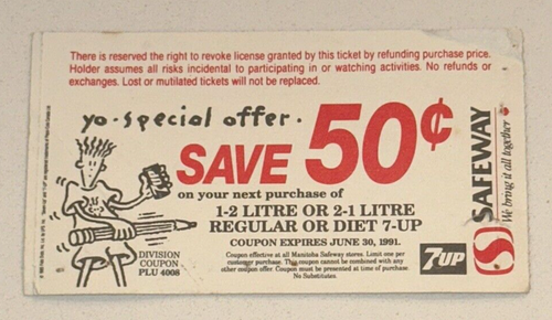 Winnipeg Blue Bombers Ottawa Rough Riders Football CFL Ticket Stub 8/21/1991 - Picture 2 of 2