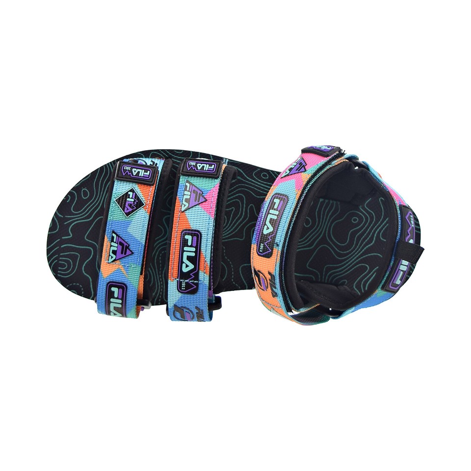 Fila Drifter DNS '90s Hiking Men's Sandals BlackElectric Purple