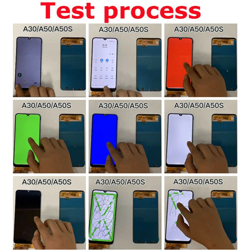 For Xiaomi Redmi Note 8 Pro M1906G7I LCD Display Touch Screen Digitizer + Frame - Image 2 of 4
