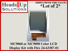 Two (2) Symbol MC9060 MC9090 Color LCD Display Kit with Flex 24-63387-01 Grade A