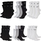 Nike Dri-Fit Unisex Everyday Plus Cushioned Training Crew Socks 6 Pairs