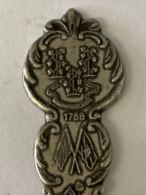 Vintage Souvenir Spoon US Collectible Connecticut