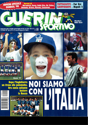 Portada de Guerin Sportivo de Mayo de 1990 con la Juventus Campeona de