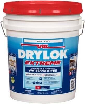 Drylok Latex Base Masonry Waterproofer Latex Interior/Exterior Smooth Finish
