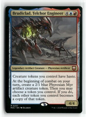 Brudiclad, Telchor Engineer 0257 Commander: Modern Horizons 3 M3C MTG Magic 