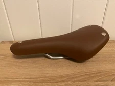 Selle Royal Prestige Rail Brown Leather Bicycle Saddle Seat Rare