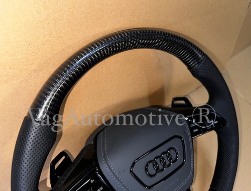 ⭐️ Audi CARBON RS A6 C8 4K S6 A7 S7 A8 S8 Q7 Q8 Q5 A5 A4 S-Line Lenkrad ⭐️ - Picture 3 of 10