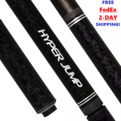 Triple 60 Hyper Jump Carbon Fiber Jump Cue W/ Extension by Viking Triple 60 Hyper Jump Carbon Fiber Jump Cue W/ Extension by Viking