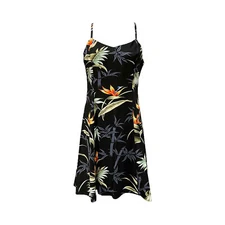 Bamboo Paradise Women's Princess Seam Flared Hawaiian Dress