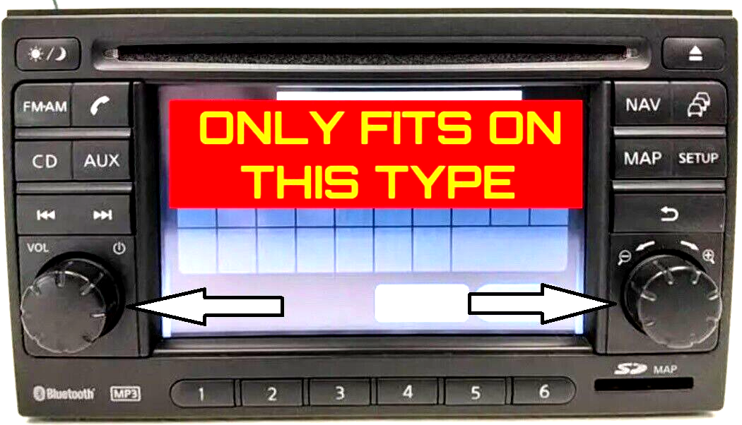 NISSAN QASHQAIJUKE XTRAIL NOTEMICRA Radio Knob Button Volume