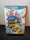 Super Mario 3D World (Nintendo Wii U, 2013) Complete CIB - Tested & Working