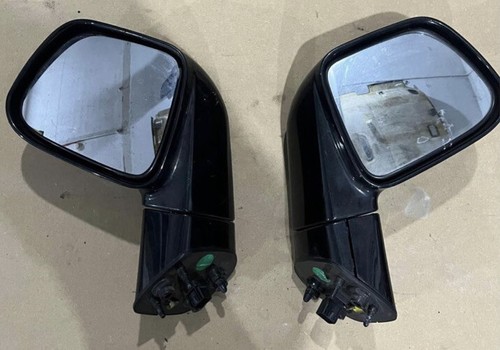 2010-2015 CHEVROLET ORLANDO FRONT RIGHT AND LEFT MANUAL FOLD WING MIRROR BLACK - Afbeelding 1 van 5