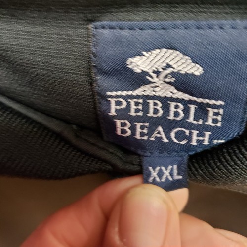 Pebble Beach Shirt Mens Size XXL Black Long Sleeve Collared Golf Athletic - Picture 5 of 7