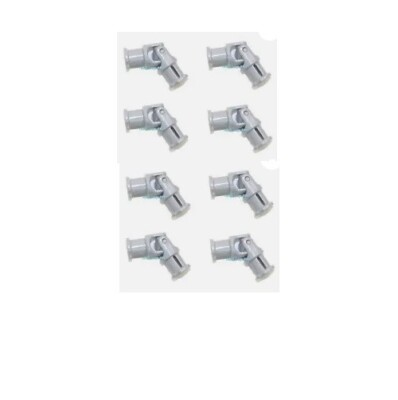 8 pcs Light Bluish Gray Universal Joint 3L-Technic 61903 for Le go toy  parts