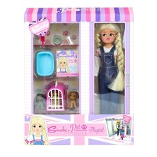 Sindy Doll Pet Parlour  Playset – Includes Pets & Accessories | Great Gift!