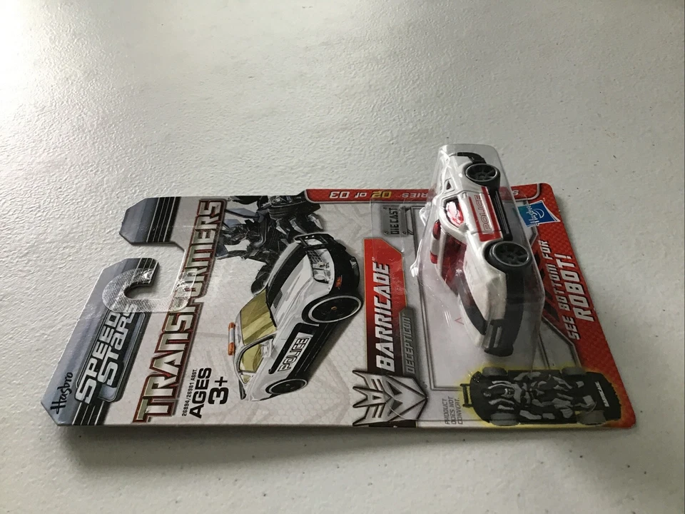 Hasbro Speed Stars Transformers Lot of 2 Barricade - Image 3 of 4