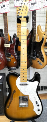 ギター Fender Japan TN70 Telecaster Thinline Fender Japan TN70 Thinline Telecaster Guitar 2-Tone Sunburst