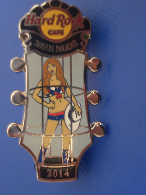 HRC Hard Rock Cafe Surfers Paradise Go Go Girl Series 2014 LE200 new