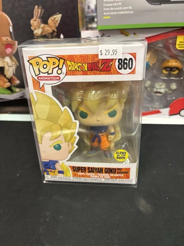 Funko Pop! Vinyl: Dragon Ball - Super Saiyan Goku First Appearance (Glows in the