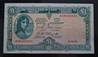 IRELAND 1946  £1  LADY  LAVERY (45R) BANKNOTE