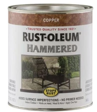 Rust-Oleum® Stops Rust® Hammered Metal Paint - 1 qt. Price Each New