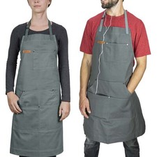 Chef Apron for Men and Women with Pockets - Top Chef Recommended - Kitchen Ap...