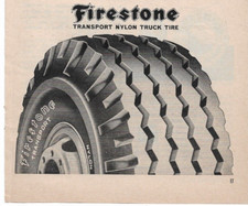 Firestone Transport Nylon Heavy Duty Truck Tires Semi Semi Truck Trailer Vintage Firestone Transport Nylon Heavy Duty Truck Tires Semi Semi Truck Trailer Vintage
