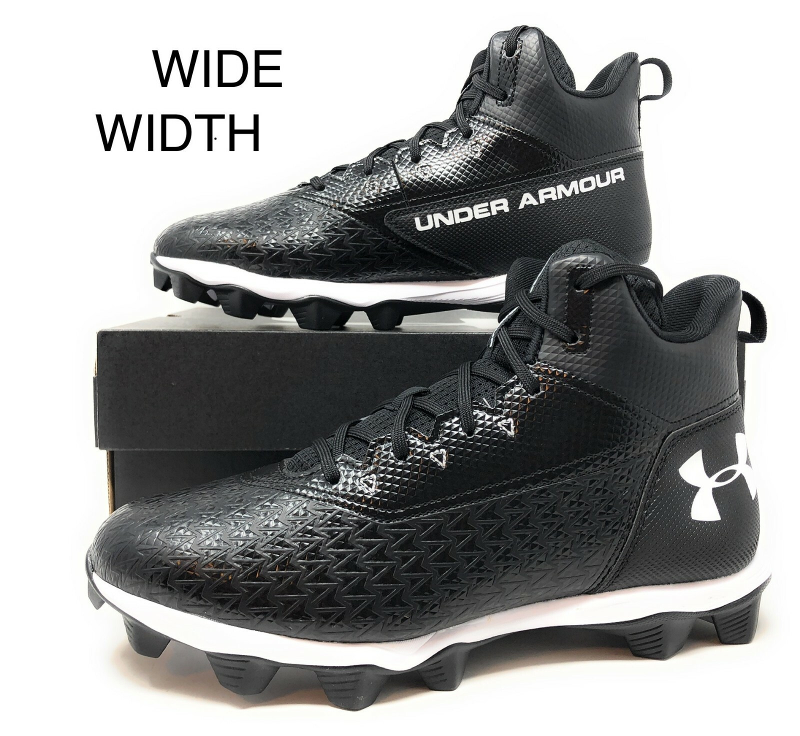 under armour football cleats wide width