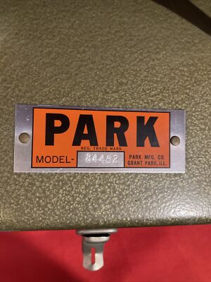 PARK Metal Tool Box 18” L X 7 1/2” H X 7 1/2” W Model #84452 | eBay