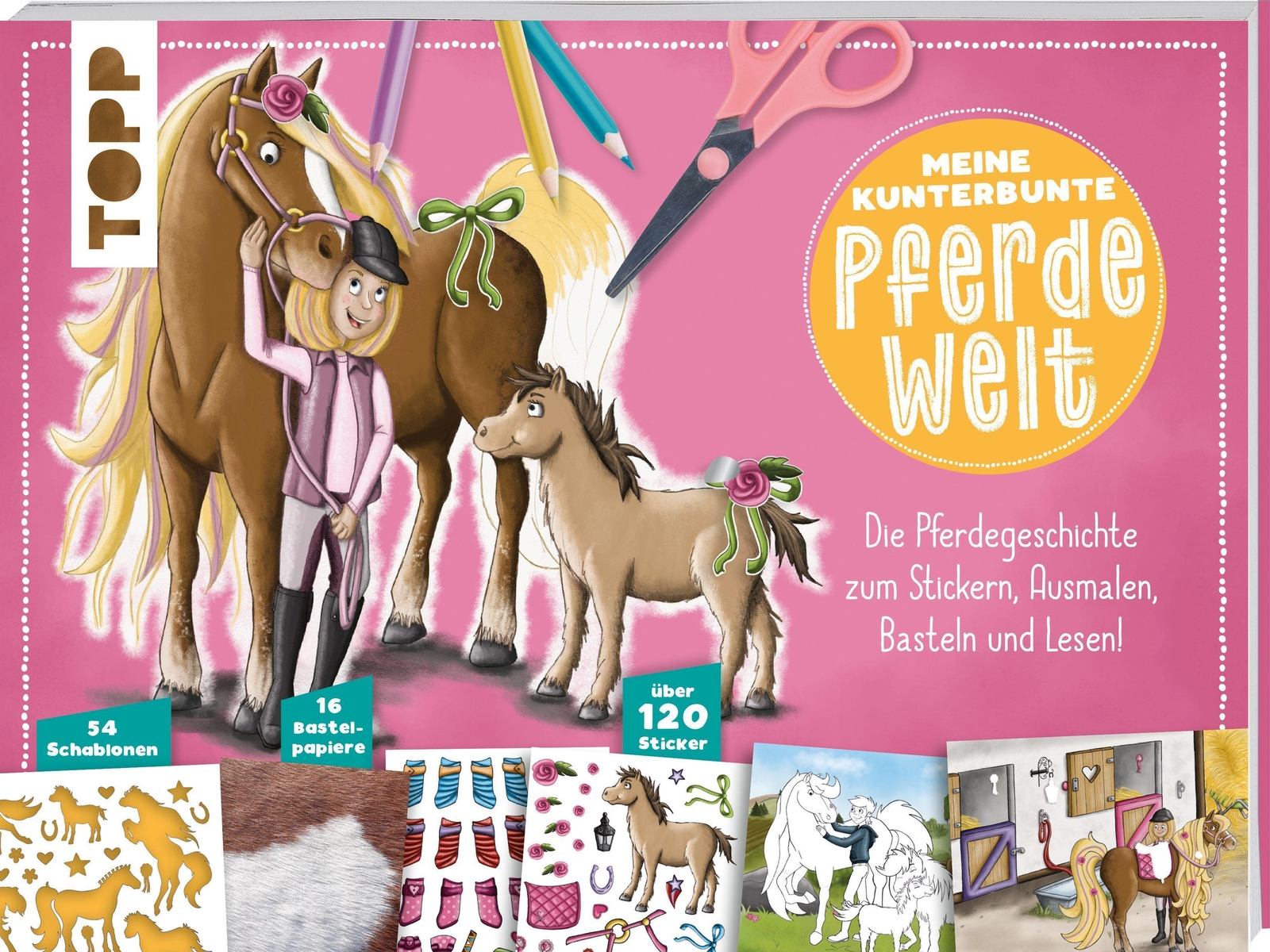 Thumbnail - Meine Kunterbunte Pferde-welt Melanie Kraft