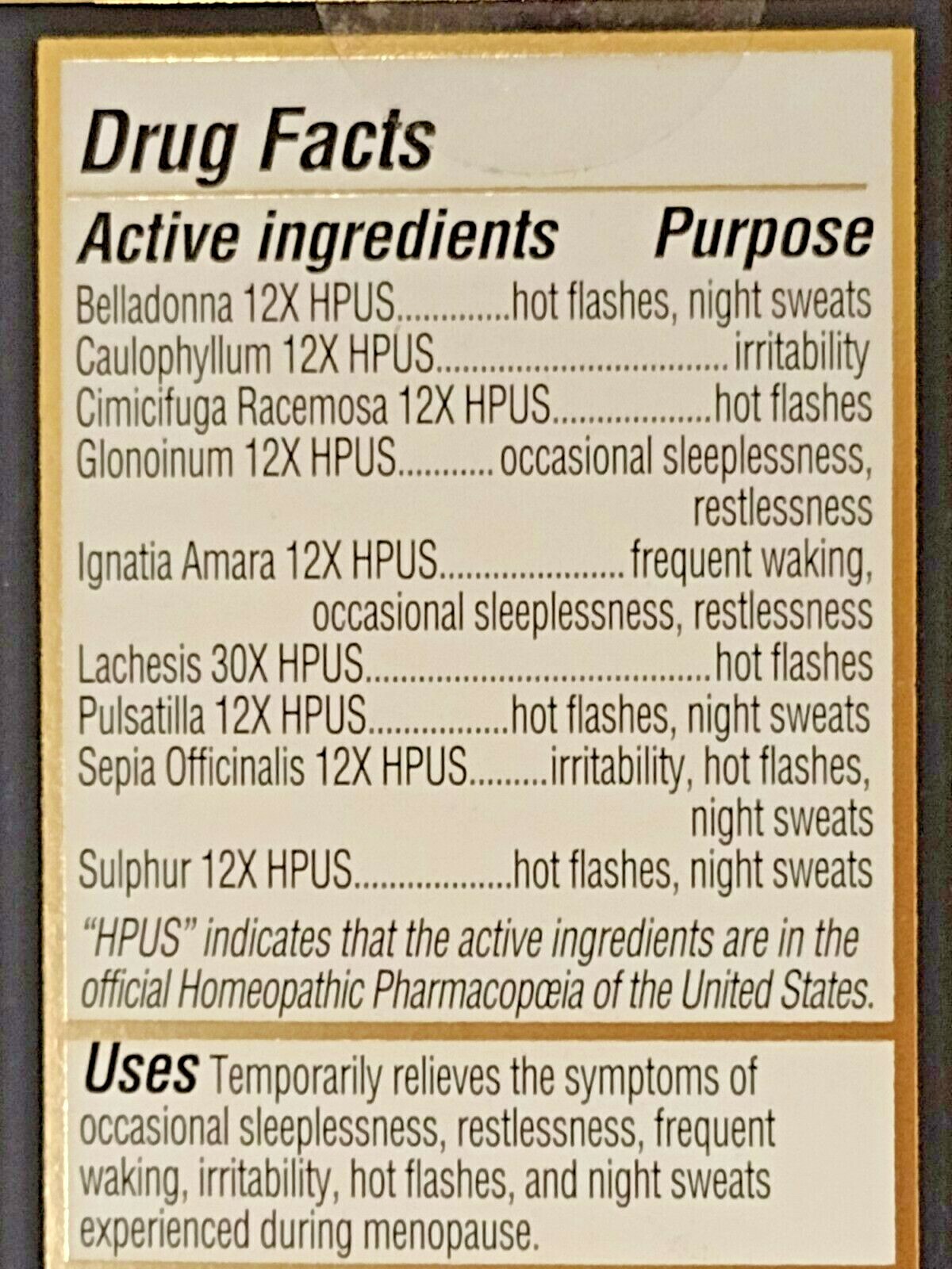 Doctor Wise Homeopathy Menopause Sleep Insomnia Hot Flashes Night Sweat