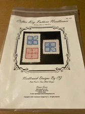 NEW RARE CELTIC KEY PATTERN NEEDLECASE CROSS STITCH Needlework Designs By CJ