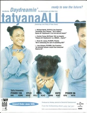 TATYANA ALI  Daydreamin FLIPMODE SQUAD Everybody PROMO TRADE AD Poster of 98 CD