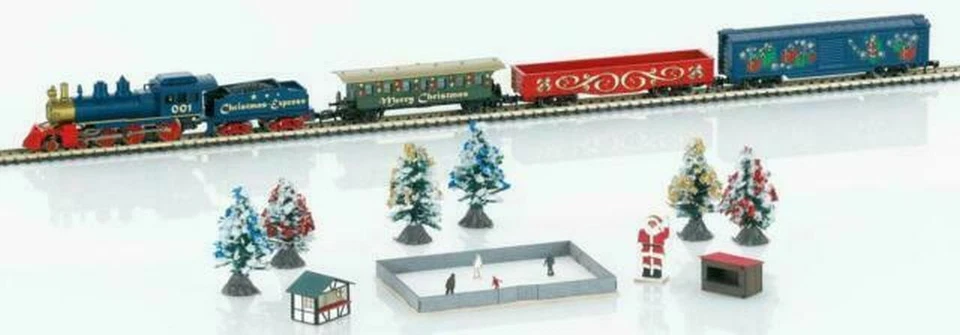 MARKLIN Z SCALE MINI ELECTRIC TRAIN SET "CHRISTMAS EDITION" Z GAUGE MRK81846 NEW - Image 4 of 4