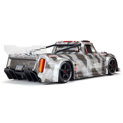 Arrma RC Infraction 1/7 6S Brushless Power BLX All-Road Truck RTR Silber