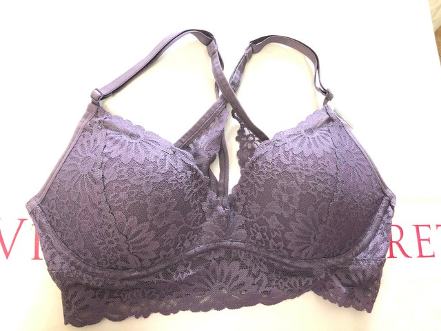 pink push up bralette