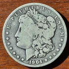 1904-O Morgan Silver Dollar - Good