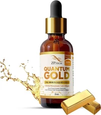 24K Ormus Gold Concentrate Liquid, 2 oz | Pure Monoatomic Gold for Clarity