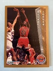 1992 Fleer Michael Jordan Chicago Bulls NBA League Leader Card #238