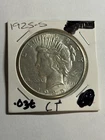 1925-S Peace Silver Dollar AU/UNC Tough Date