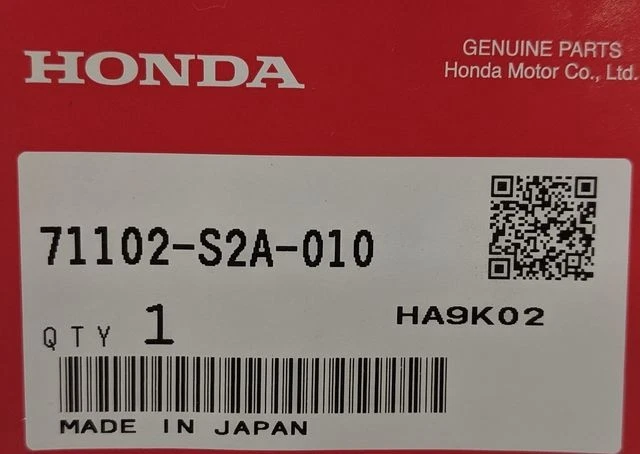 Parachoques delantero genuino Honda S2000 71102-S2A-010 Foto 2 de 4
