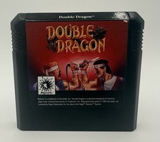 Double Dragon Sega Genesis 1992 Ballistic Accolade Authentic Tested